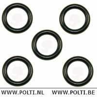 M0S00802 - Siliconen rubber O-ring - buis - pistoolgreep (5) 